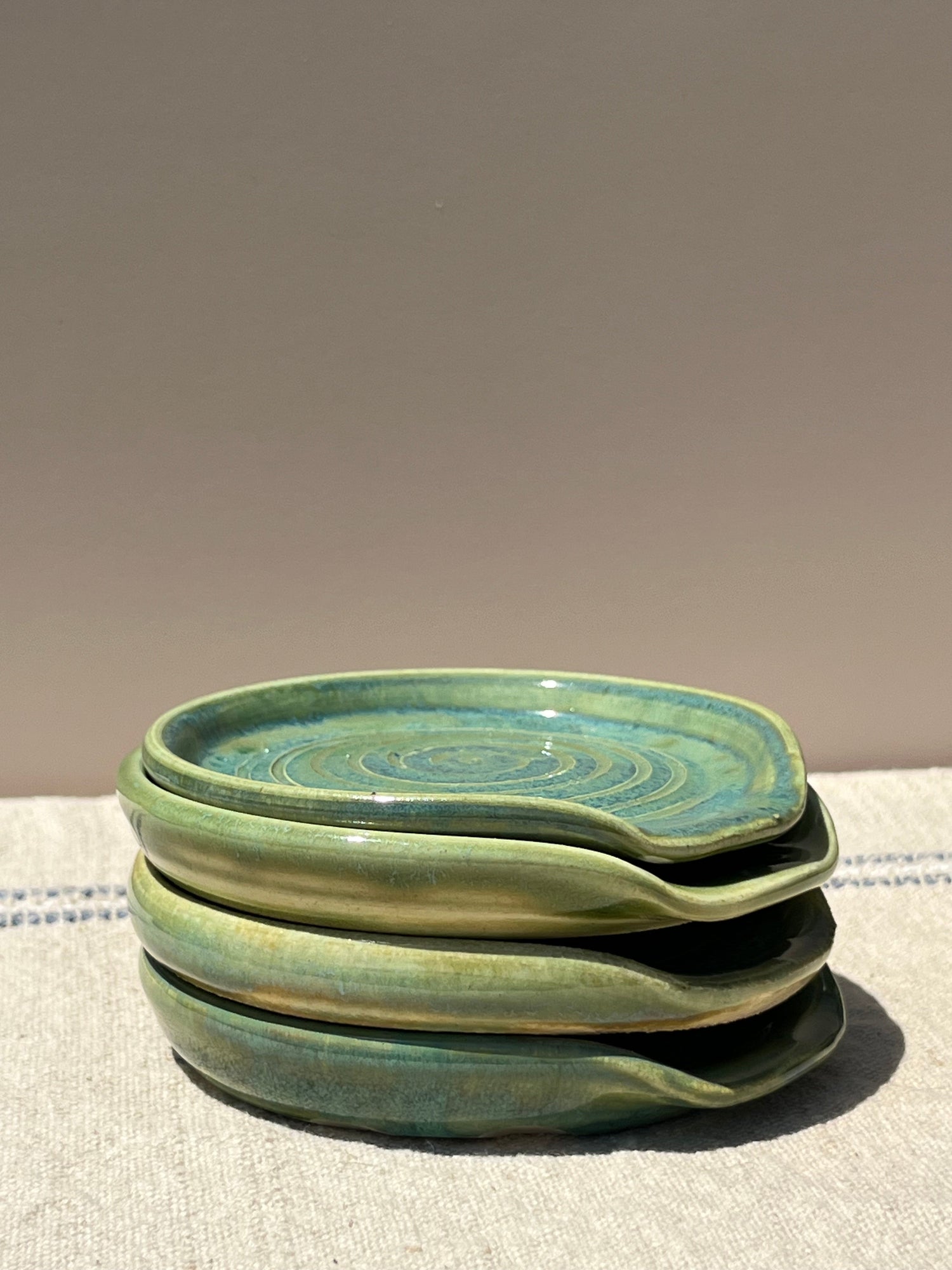 Tidewashed Moss Spoon Rests