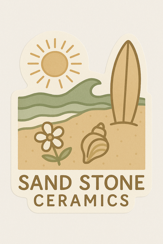 Sun & Sand Stone Sticker