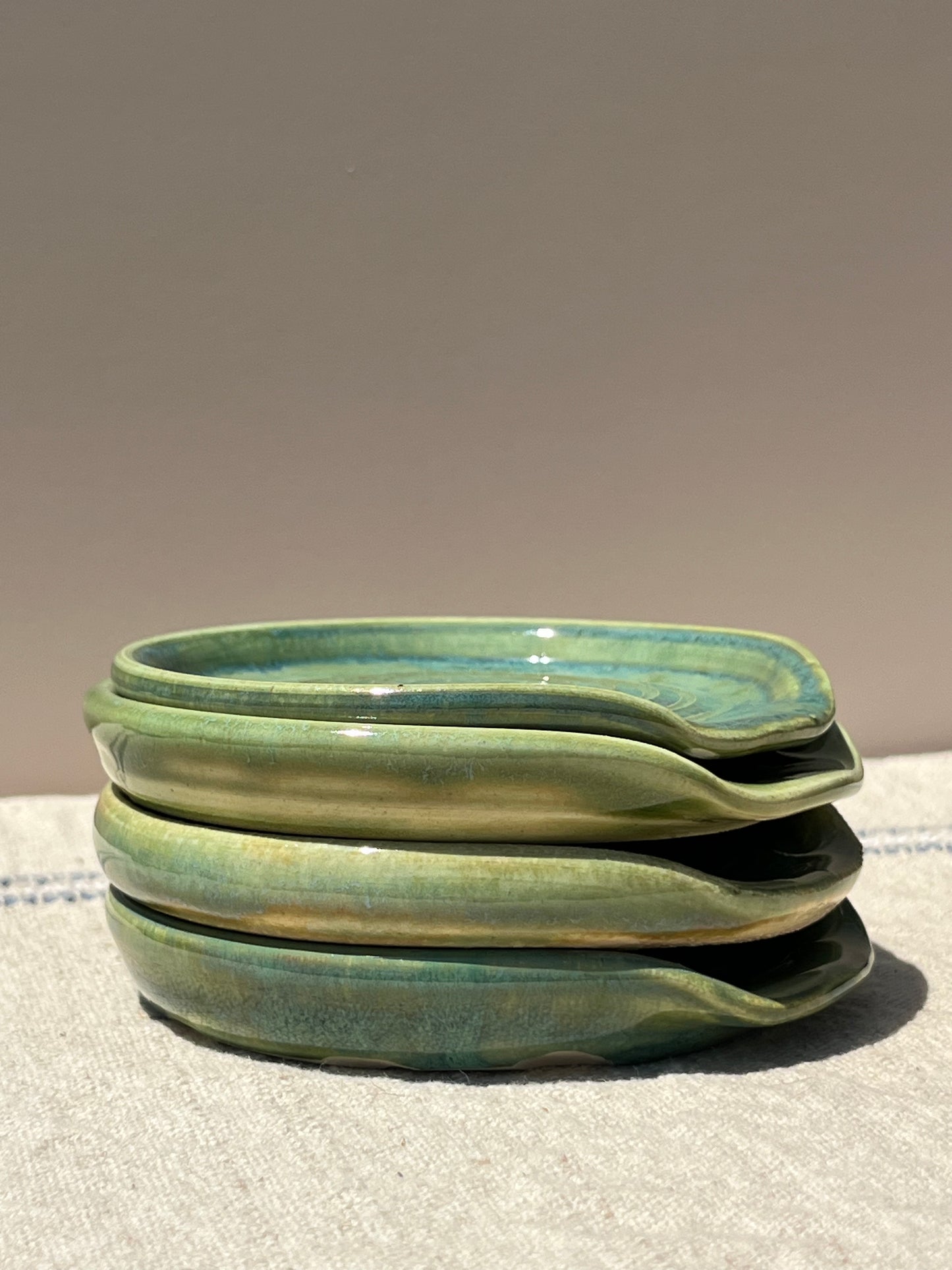 Seamist Spiral Spoon Rest