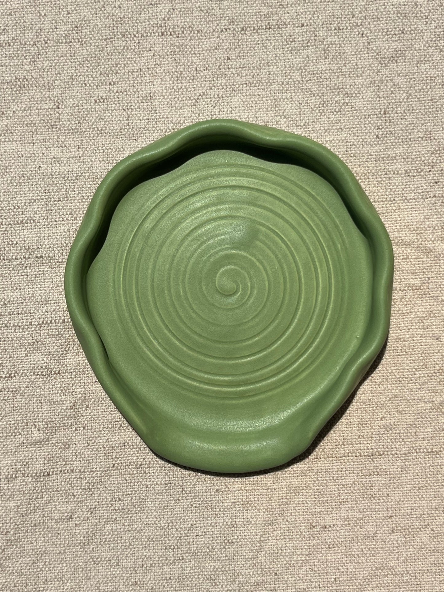 Verdant Shell Spoon Rest