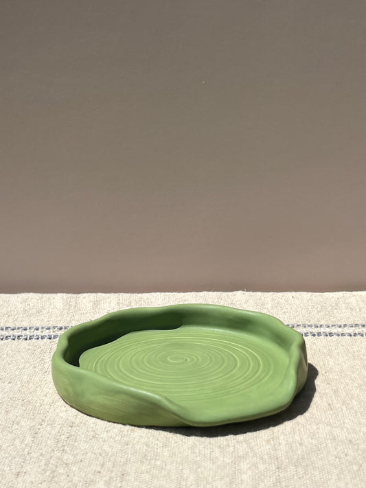 Verdant Shell Spoon Rest